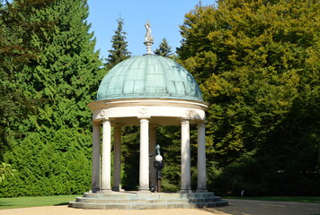 Park in der Kurstadt Bad Pyrmont, Niedersachsen