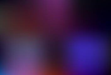 Dark purple, pink vector blur layout.