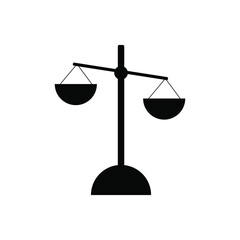 
Libra icon vector. scales illustration sign. balance symbol. weigher logo.
