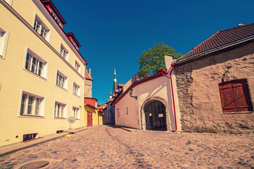 Fototapeta premium Tallinn old town