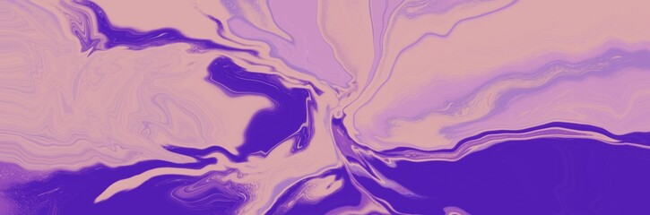 Abstract painting art with marble purple paint brush for presentation, website background, banner, wall decoration, or t-shirt design