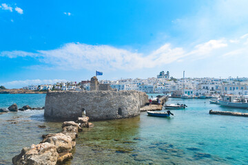 Old fortress in Naoussa, Paros island © neirfy