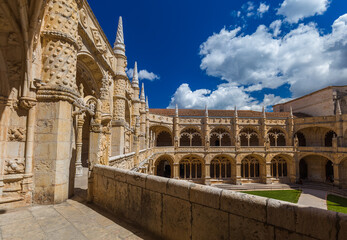 Fototapeta premium The Jeronimos Monastery - Lisbon Portugal