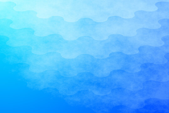 Gradient blue abstract background. Beautiful background. White and blue watercolor background. Mermaid background.