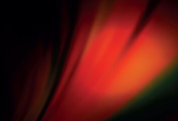 Dark Orange vector blurred background.