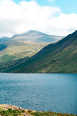 Wastwater lake in the Lake District National Park