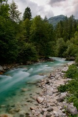 Soča river - Bovec - Julian Alps - Slovenia