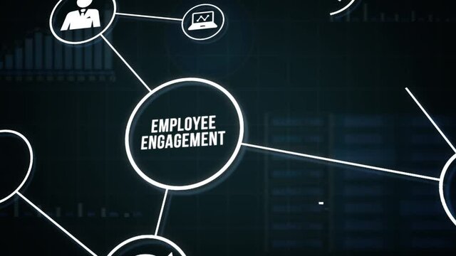Internet, business, Technology and network concept. Employee engagement