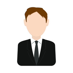 Office Worker isolated on a white background