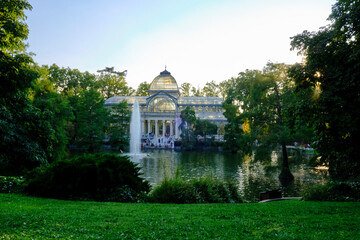 the Crystal Palace, Parque Del Retiro, Madrid