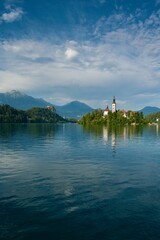 Fototapeta na wymiar Bled lake - Slovenia