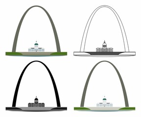 Gateway Arch in St. Louis, USA