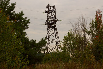 power line pole