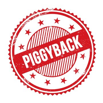 Piggyback Royalty Free Vector Image - VectorStock