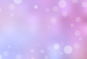 Light Purple, Pink vector layout in New Year style.