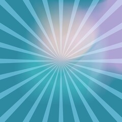 sunburst in vintage style, Abstract background, sun ray comic book background, sunset retro design