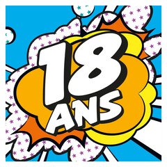 Carte 18 ans NEW