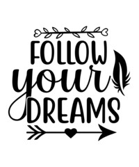 Dream SVG Bundle, dream big never give up svg, motivation quotes, inspirational svg, positive things, cut File, cricut svg ,png dxf, Dreamcatcher Svg, Boho Svg Bundle for wedding, Inspirational Svg qu