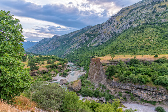 Beautiful Canyon of Moraca river, Montenegro or Crna Gora, Balkan, Europe