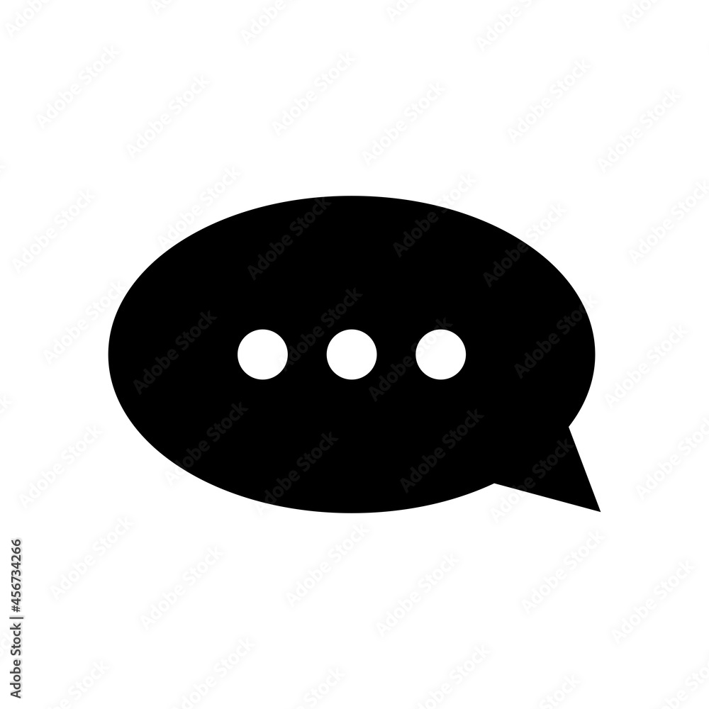 Canvas Prints Talk bubble speech icon