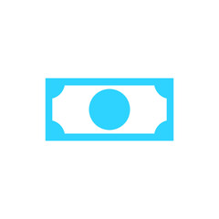 Money blue icon