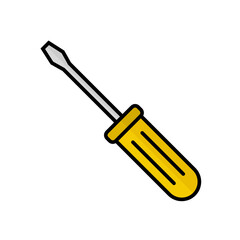Screwdriver flat icon