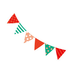 ガーランドのイラスト