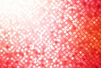 Light Red vector pattern in square style. - obrazy, fototapety, plakaty