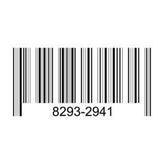 Bar code vector cartoon icon. Vector illustration barcode on white background. Isolated cartoon illustration icon of label bar code .