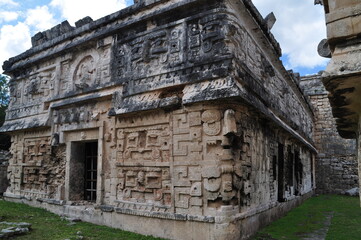 Fototapeta premium Temple at the Chichen Itza archaeological site, Mexico