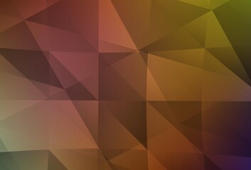 Light Multicolor vector abstract polygonal background.