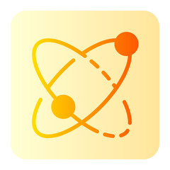 solar system gradient icon