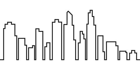 City line background simple design