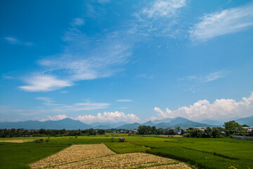 nature, way of life of villagers