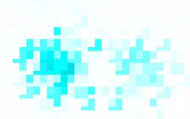 Light Green vector backdrop with rhombus.