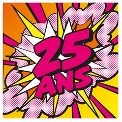Carte 25 ans 2