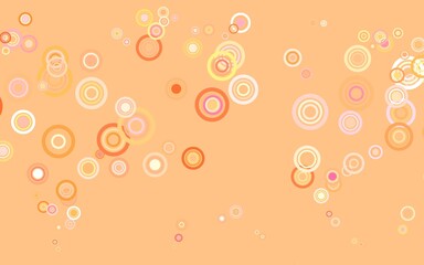 Light Orange vector backdrop with dots.