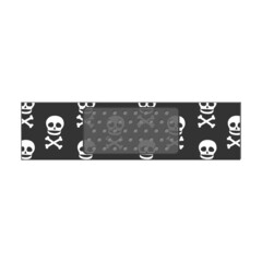 Obraz premium Bandage vector cartoon icon. Vector illustration bandage on white background. Isolated cartoon illustration icon of band .