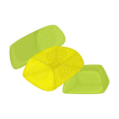 Bergamot vector cartoon icon. Vector illustration lime on white background. Isolated cartoon illustration icon of bergamot .