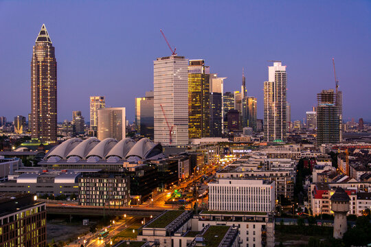 Goldene Stunde in Frankfurt