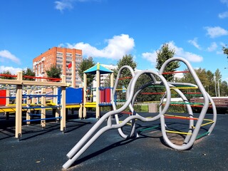 Fototapeta premium Children's playground in the park