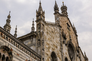 View of Milan Cathedral on a Sunny Day