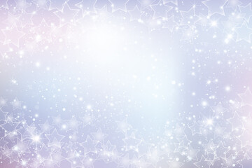 星が散らばるぼかしグラデーション背景