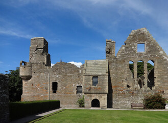 Fototapeta na wymiar Bishop's & Earl's palaces, Kirkwall, Orkney, Scotland