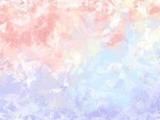 Rainbow pastel digital painting style background