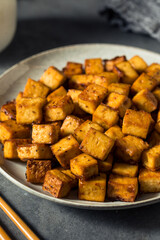 Healthy Homemade Crispy Asian Tofu
