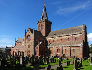St. Magnus cathedral, Kirkwall, Orkney, Scotland