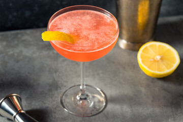 Boozy Refreshing Jasmine Campari Martini