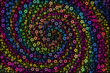 abstract colorful spiraling . good as background
