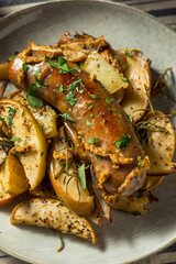 Homemade Baked Sausage and Apples